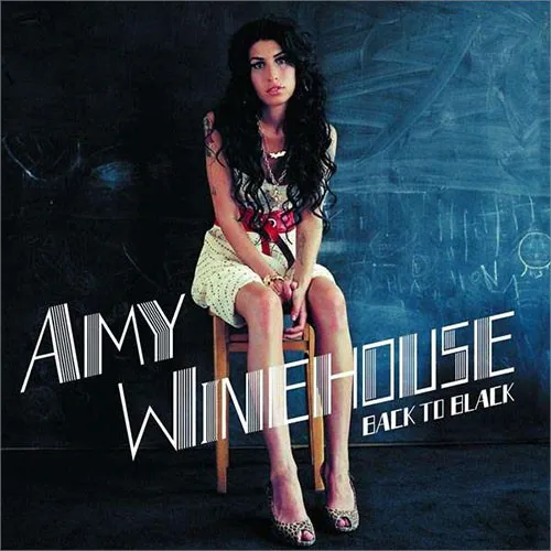 AMY WHINEHOUSE ´Back To Black´ Cover Artwork