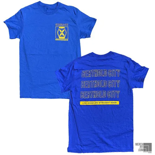 BERTHOLD CITY ´What Time Takes´ - Royal Blue T-Shirt -