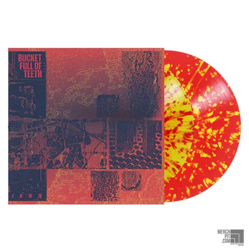 BUCKET FULL OF TEETH ´I / II / III / IV´ Red w/ Yellow Splatter & Yellow w/ Red Splatter Vinyl