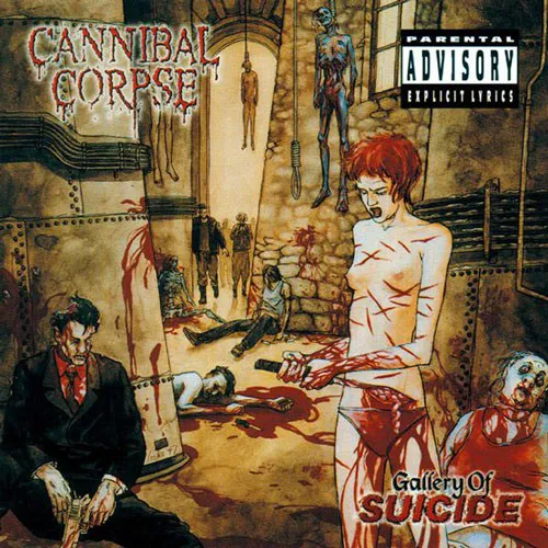 CANNIBAL CORPSE ´Gallery Of Suicide´ Cover Artwork