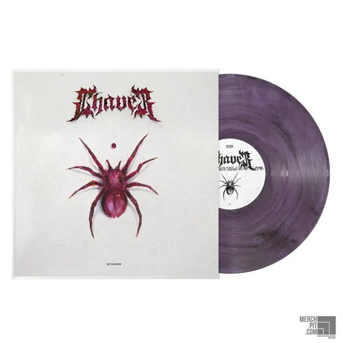 CHAVER ´Of Gloom´ Vortex Purple Black White Vinyl