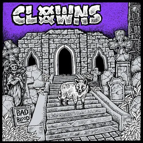 CLOWNS ´Bad Blood´ Cover Artwork