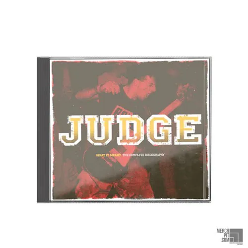 JUDGE ´What It Meant: Discography´ CDJUDGE ´What It Meant: Discography´ CD