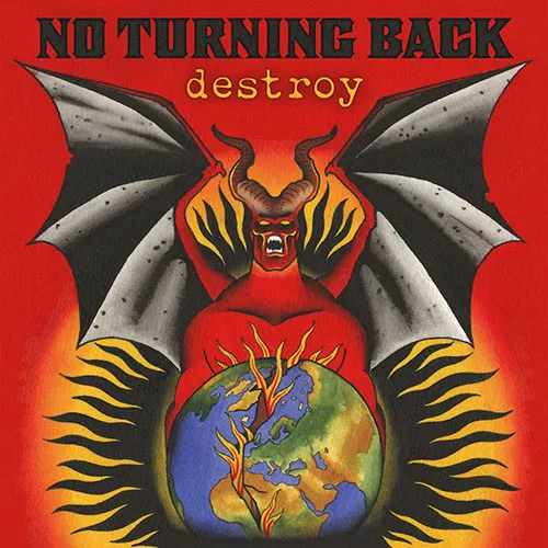 NO TURNING BACK ´Destroy´ Cover Artwork