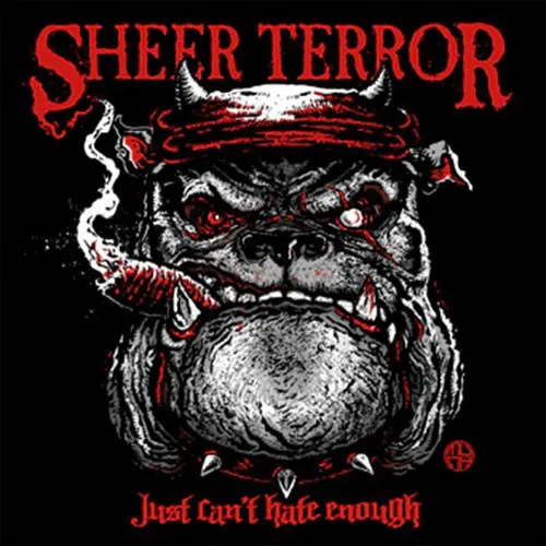 SHEER TERROR ´Just Can't Hate Enough´ Cover Artwork