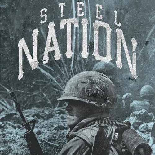 STEEL NATION ´The Harder They Fall´ Cover Artwork