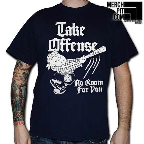TAKE OFFENSE ´No Room For You´ - Navy Blue T-Shirt