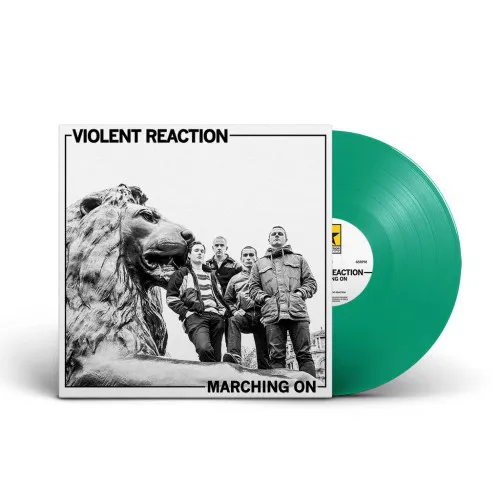 VIOLENT REACTION ´Marching On´ Green Vinyl