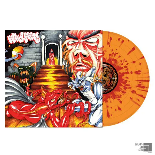 WHIRLWIND ´Lasting Peace´ Orange with Red Splatter Vinyl