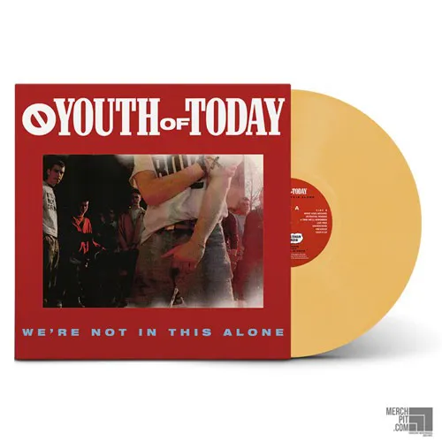 YOUTH OF TODAY ´We're Not In This Alone´ Mustard Yellow Vinyl