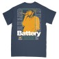Preview: BATTERY ´For The Rejected By The Rejected´ - Blue Dusk T-Shirt