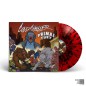 Mobile Preview: COLD SHOULDER ´Primal Fury´ Red with Black Splatter Vinyl