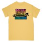 Mobile Preview: DRAIN ´California Hardcore´ - Banana Yellow T-Shirt Front