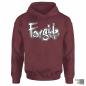 Preview: FARSIDE ´Logo´ - Maroon Hoodie Front