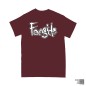Preview: FARSIDE ´Logo´ - Maroon T-Shirt Front