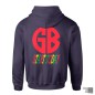 Preview: GORILLA BISCUITS ´Start Today´ - Navy Blue Hooded Sweatshirt - Back