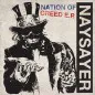 Preview: NAYSAYER ´Nation Of Greed´ Cover Artwork