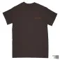 Preview: SENSE FIELD ´Building´ Chocolate T-Shirt - Front