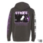 Preview: STRIFE ´Get Free´ - Dark Grey/Black Independent Trading Co. Hoodie Back