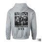 Mobile Preview: TORSÖ ´You'll Never Break Me´ - Sports Grey Hoodie Back