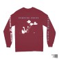 Mobile Preview: TURNING POINT ´It's Always Darkest Before The Dawn´ - Red Longsleeve - Front