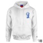 Mobile Preview: YOUTH OF TODAY ´Break Down The Walls´ - White Champion Hoodie - Front