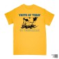 Mobile Preview: YOUTH OF TODAY ´Go Vegetarian´ - Gold T-Shirt