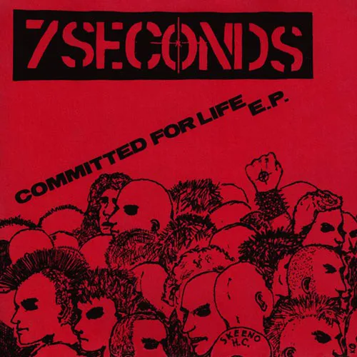 7 SECONDS ´Committed For Life´ Album Cover Artwork