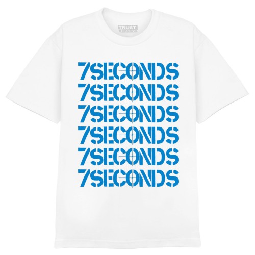 7 SECONDS ´Repeat´ - White T-Shirt