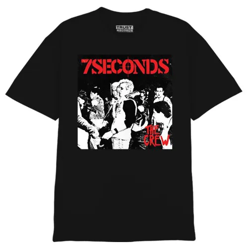 7 SECONDS ´The Crew´ - Black T-Shirt