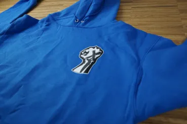 YOUTH OF TODAY ´Break Down The Walls - Fist´ - Light Blue Champion Hoodie