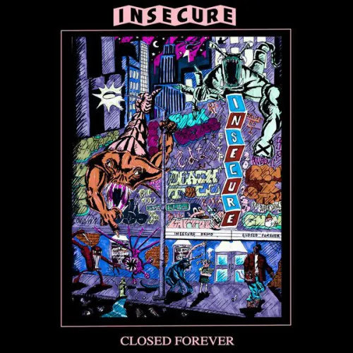 INSECURE ´Closed Forever´ Album Cover