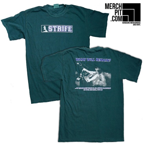 STRIFE ´What Will Remain´ - Emerald Green T-Shirt