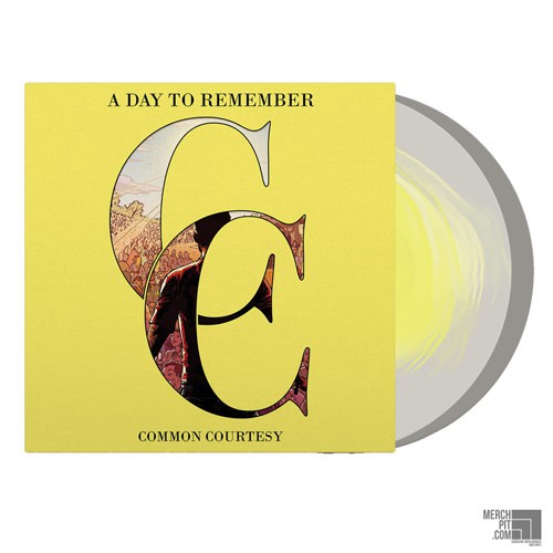 A DAY TO REMEMBER ´Common Courtesy´ Lemon in Clear Vinyl