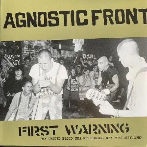AGNOSTIC FRONT ´First Warning´ Cover Artwork