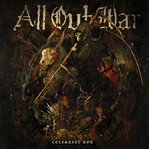 ALL OUT WAR ´Celestial Rot´ Cover Artwork