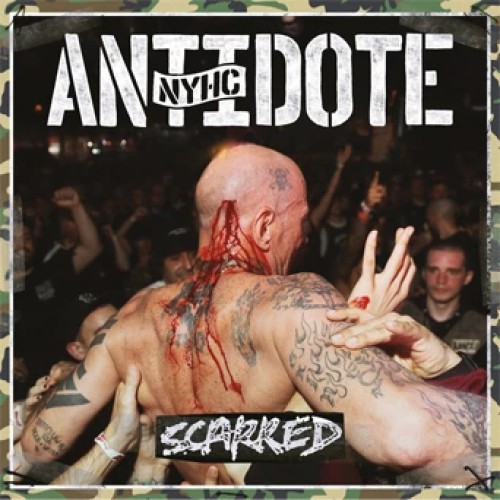 ANTIDOTE NYHC ´Scarred´ Album Cover