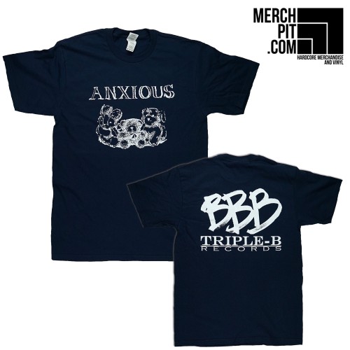 ANXIOUS ´New Shapes´ - Navy Blue T-Shirt