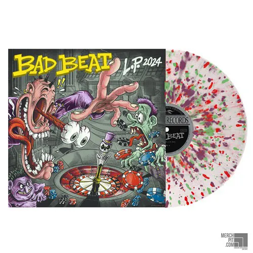BAD BEAT ´LP 2024´ Clear with Green, Red & Purple Vinyl