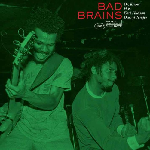 BAD BRAINS ´Self-Titled: Punk Note Edition´ Cover Artwork