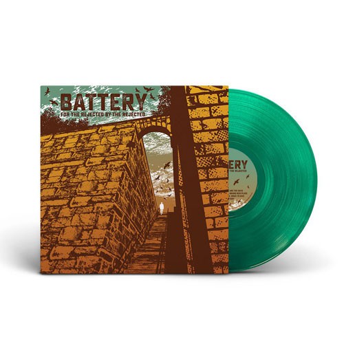 BATTERY ´For The Rejected By The Rejected´ Green Vinyl