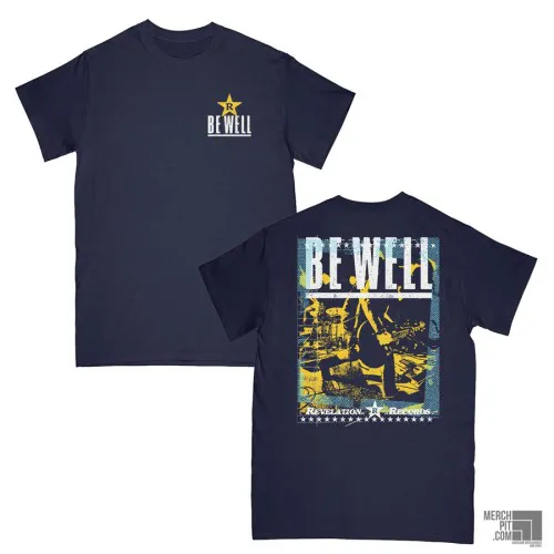 BE WELL "Be Revelation" - Navy Blue T-Shirt