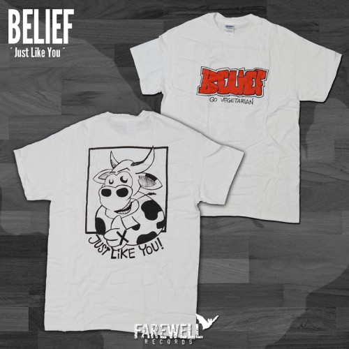 BELIEF ´Just Like You´ - White T-Shirt