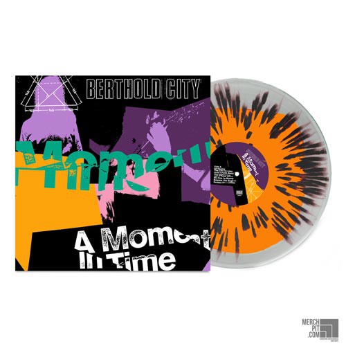 BERTHOLD CITY ´A Moment In Time´ Orange In Crystal Clear w/ Black Splatter Vinyl