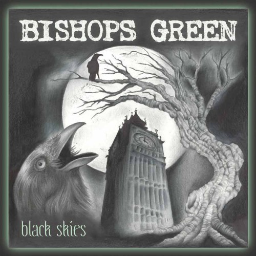 BISHOPS GREEN ´Black Skies´ Cover Artwork