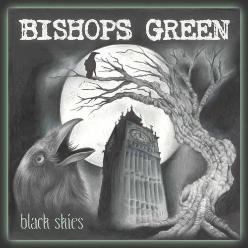 BISHOPS GREEN ´Black Skies´ Cover Artwork
