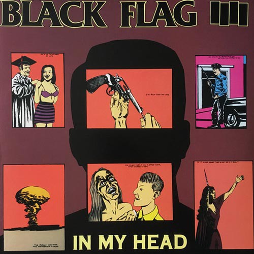 BLACK FLAG ´In My Head´ Cover Artwork