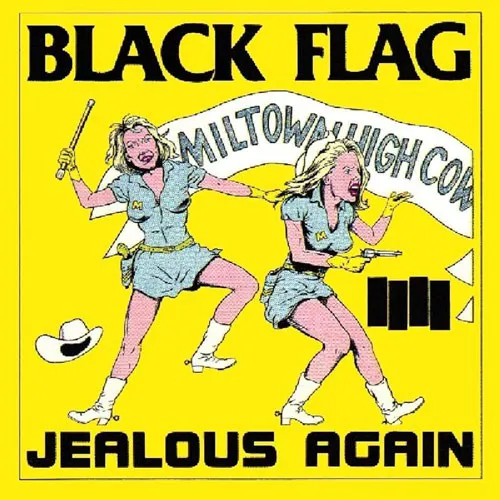 BLACK FLAG ´Jealous Again´ Cover Artwork
