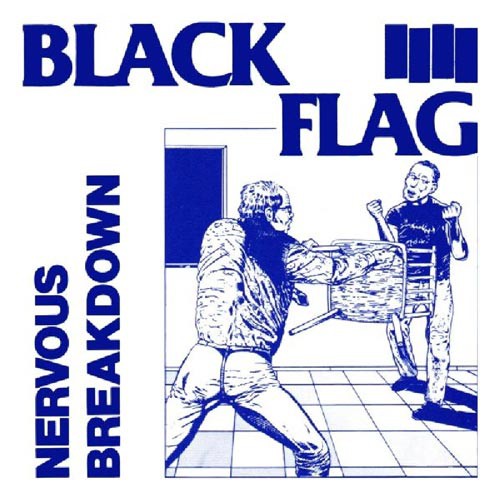 BLACK FLAG ´Nervous Breakdown´ Cover Artwork