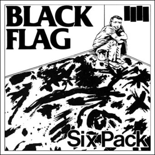 BLACK FLAG ´Six Pack´ Cover Artwork